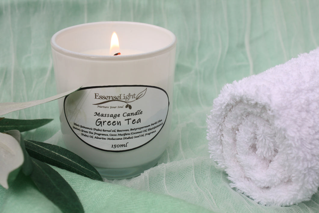 Green Tea Massage Candle